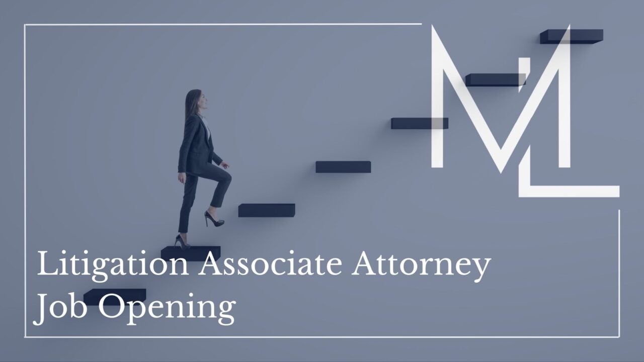 Litigation Associate Attorney Job Opening
