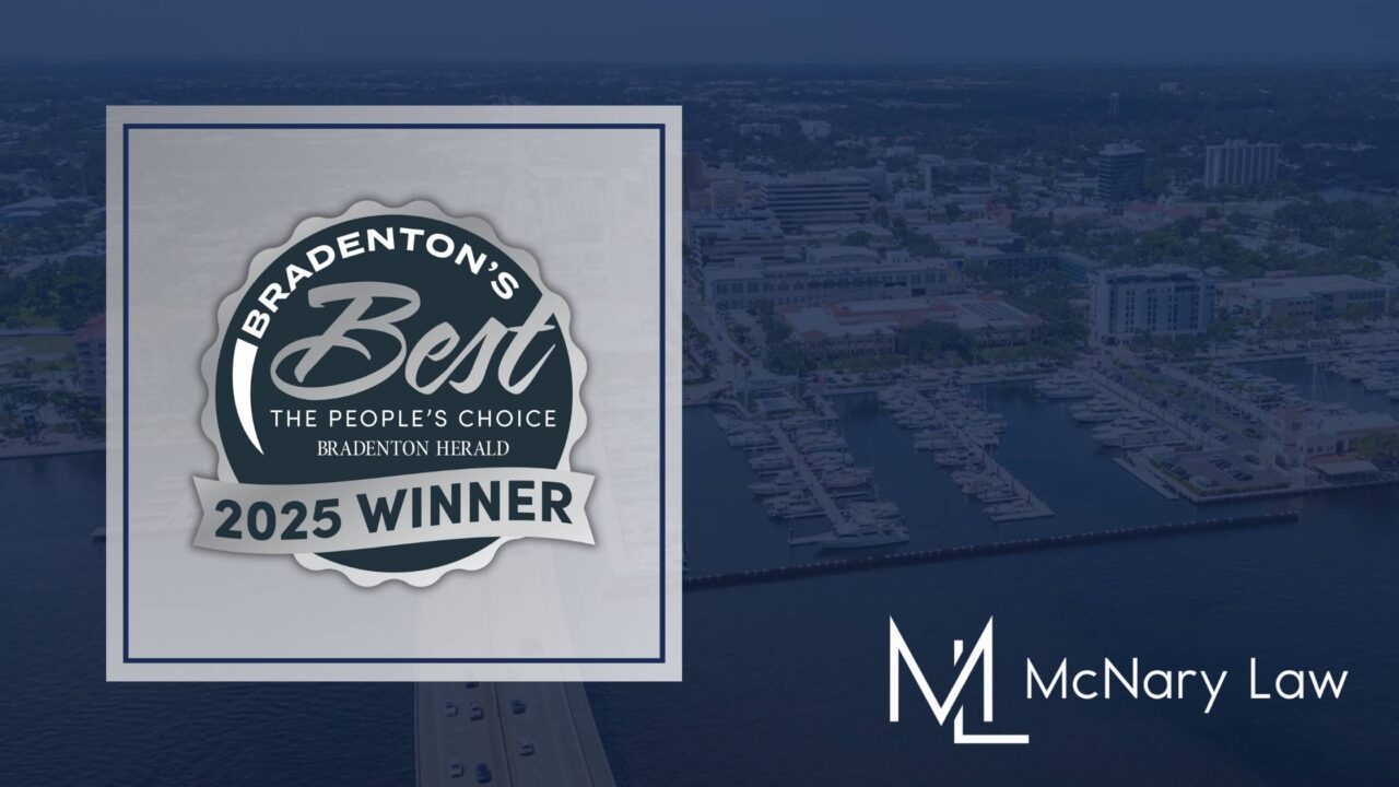 McNary Law Named “Bradenton’s Best” in Family Law for Fourth Consecutive Year