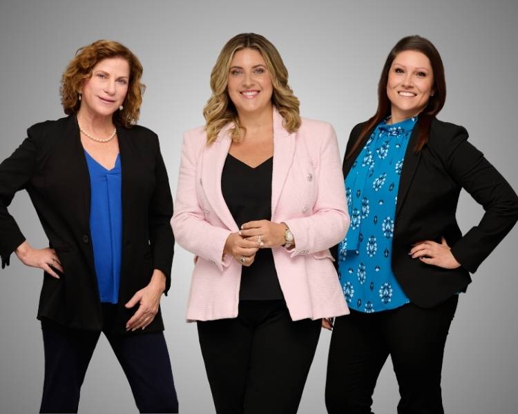 Attorneys Melinda Delpech, Libby McNary, and Maura Isaacs